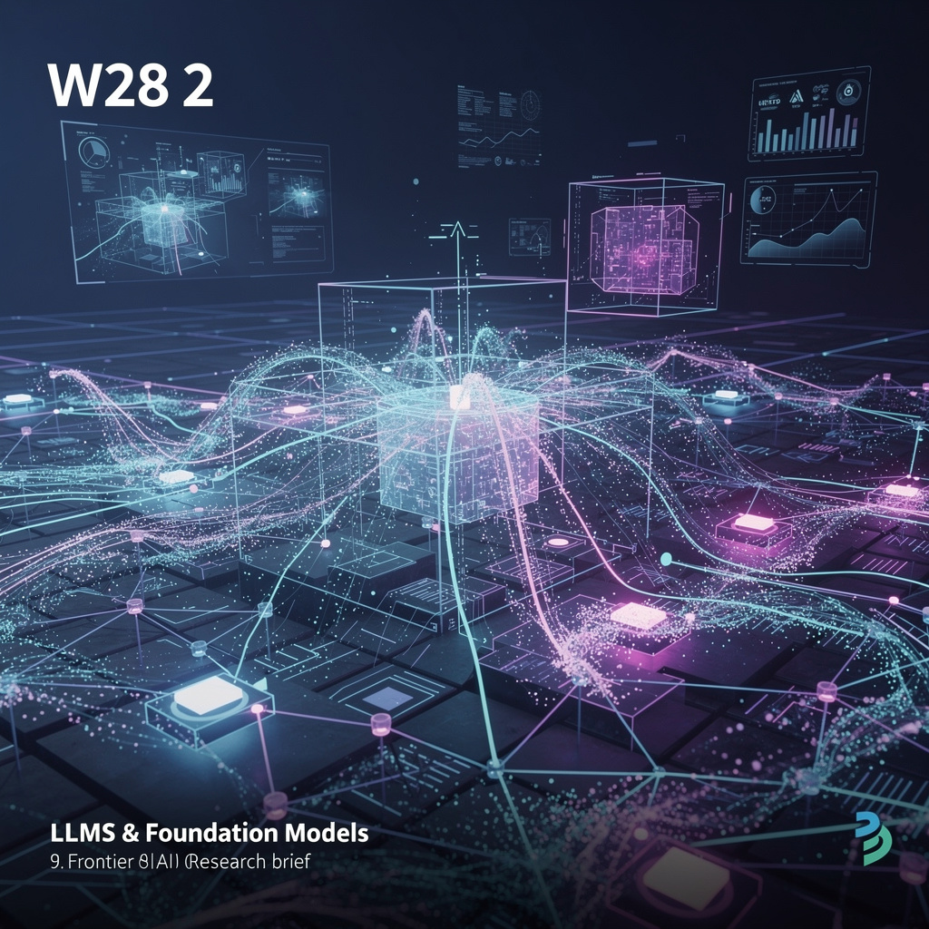 LLMs & Foundation Models – Frontier AI Research Brief (W28 2026)