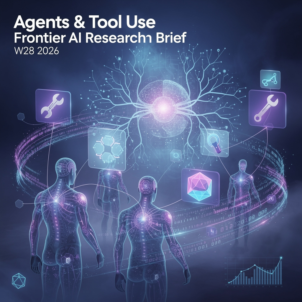 Agents & Tool Use – Frontier AI Research Brief (W28 2026)