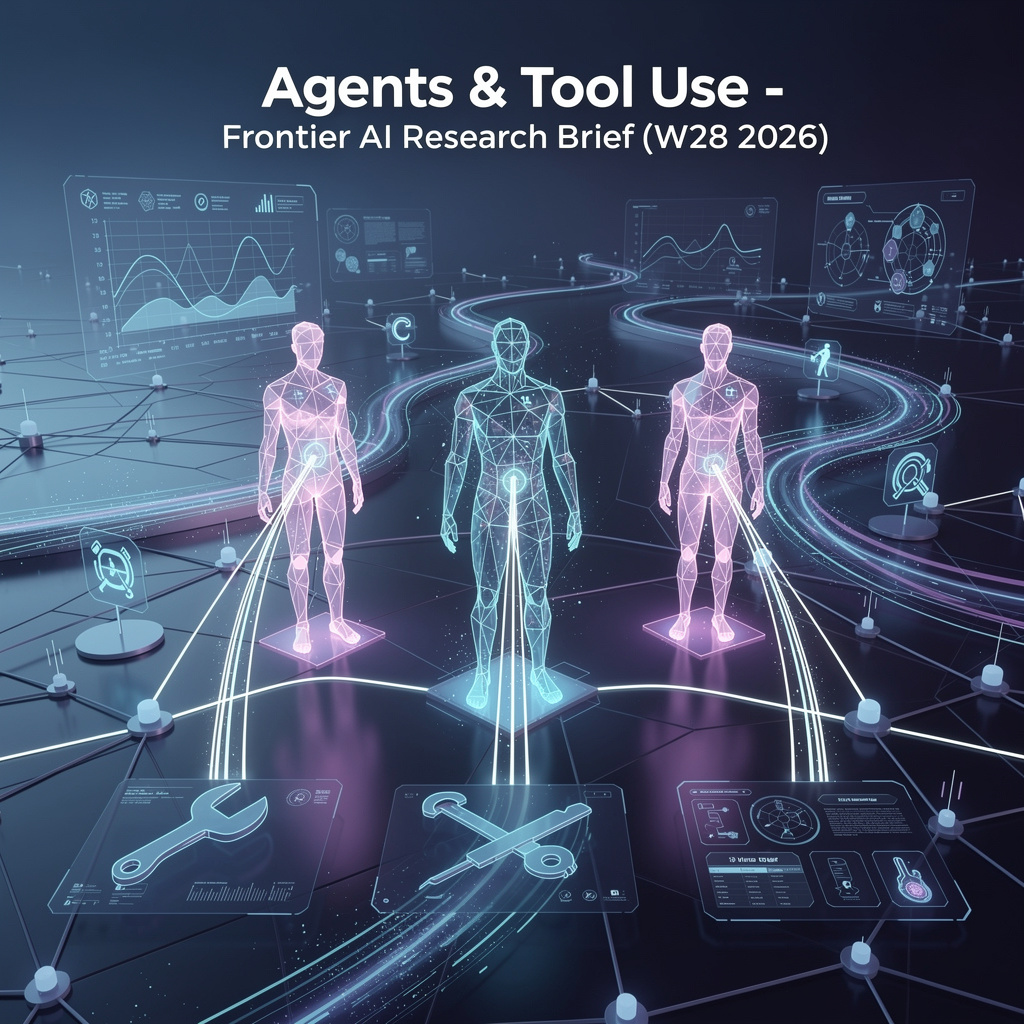 Agents & Tool Use – Frontier AI Research Brief (W28 2026)