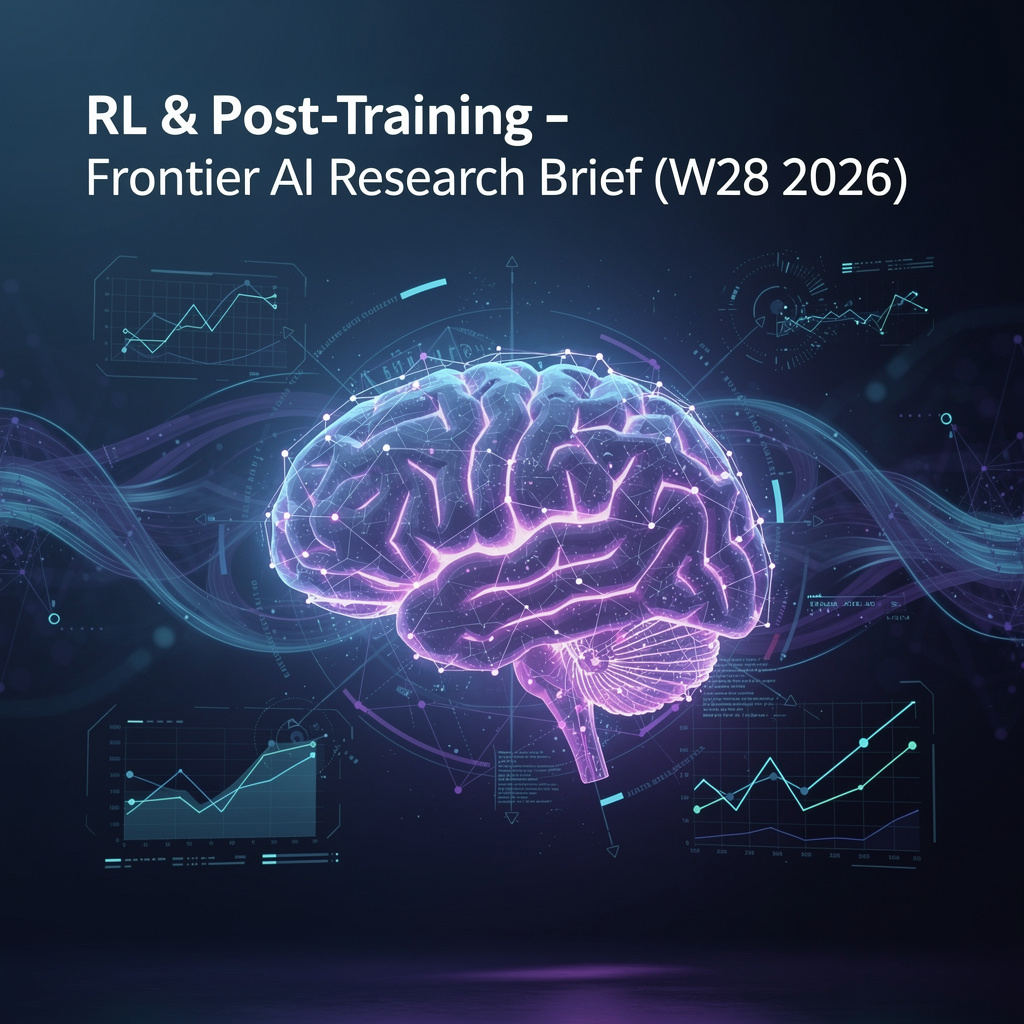 RL & Post-Training – Frontier AI Research Brief (W28 2026)