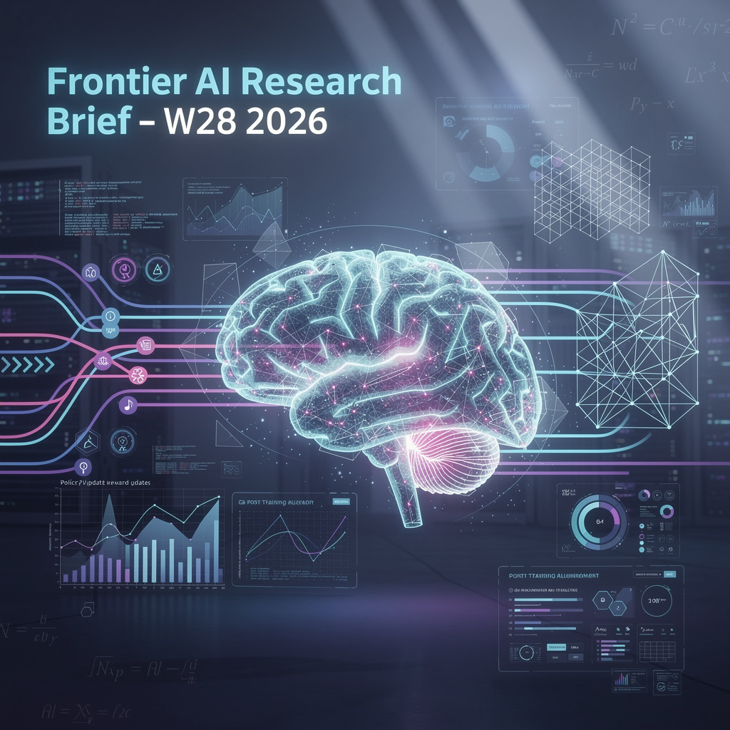 RL & Post-Training – Frontier AI Research Brief (W28 2026)