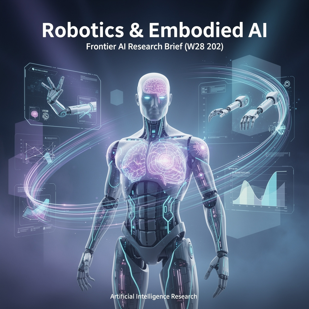 Robotics & Embodied AI – Frontier AI Research Brief (W28 2026)