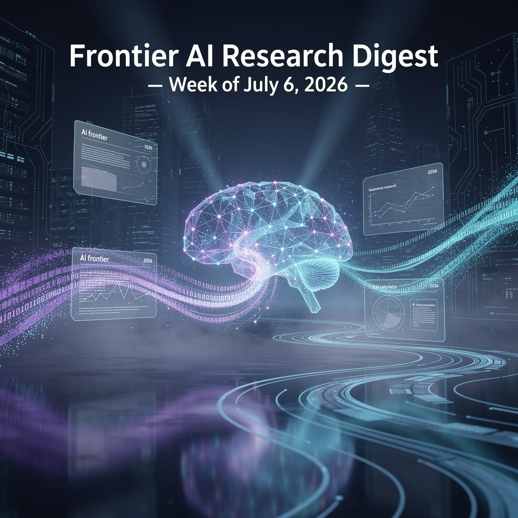 Frontier AI Research Digest — Week of July 6, 2026