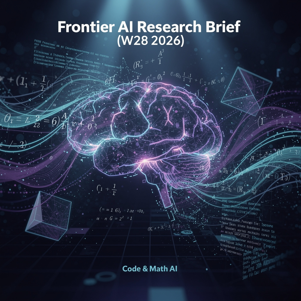 Code & Math AI – Frontier AI Research Brief (W28 2026)